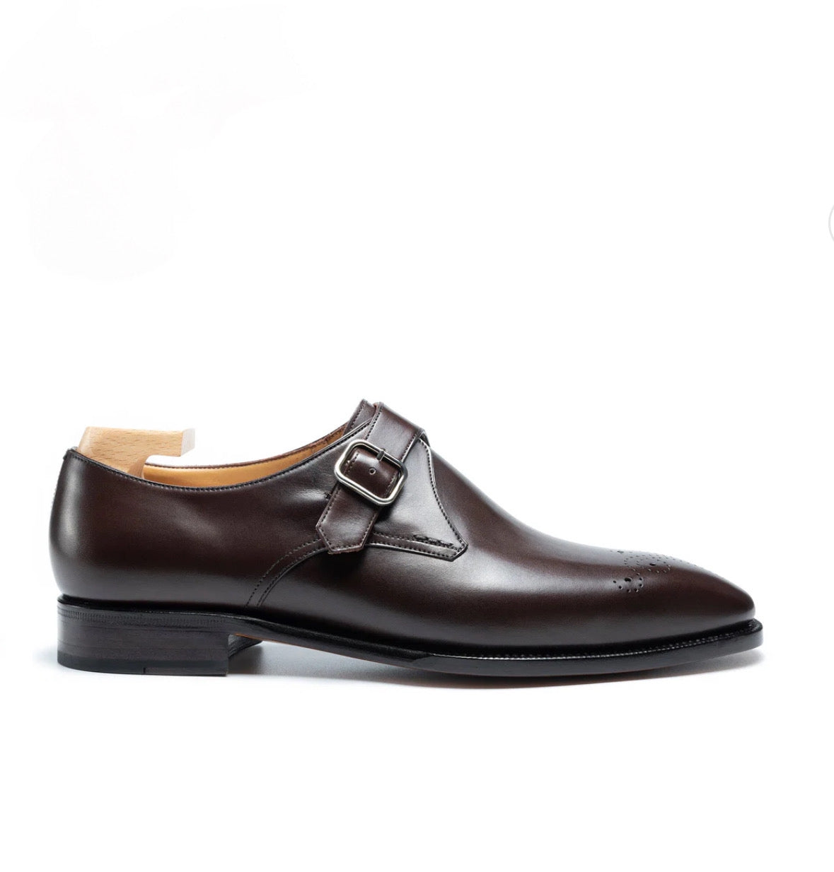 Brown monkstrap