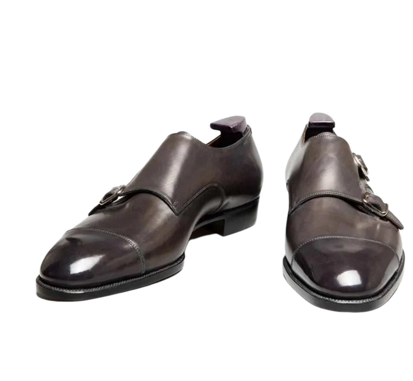 Smoked gray monkstraps