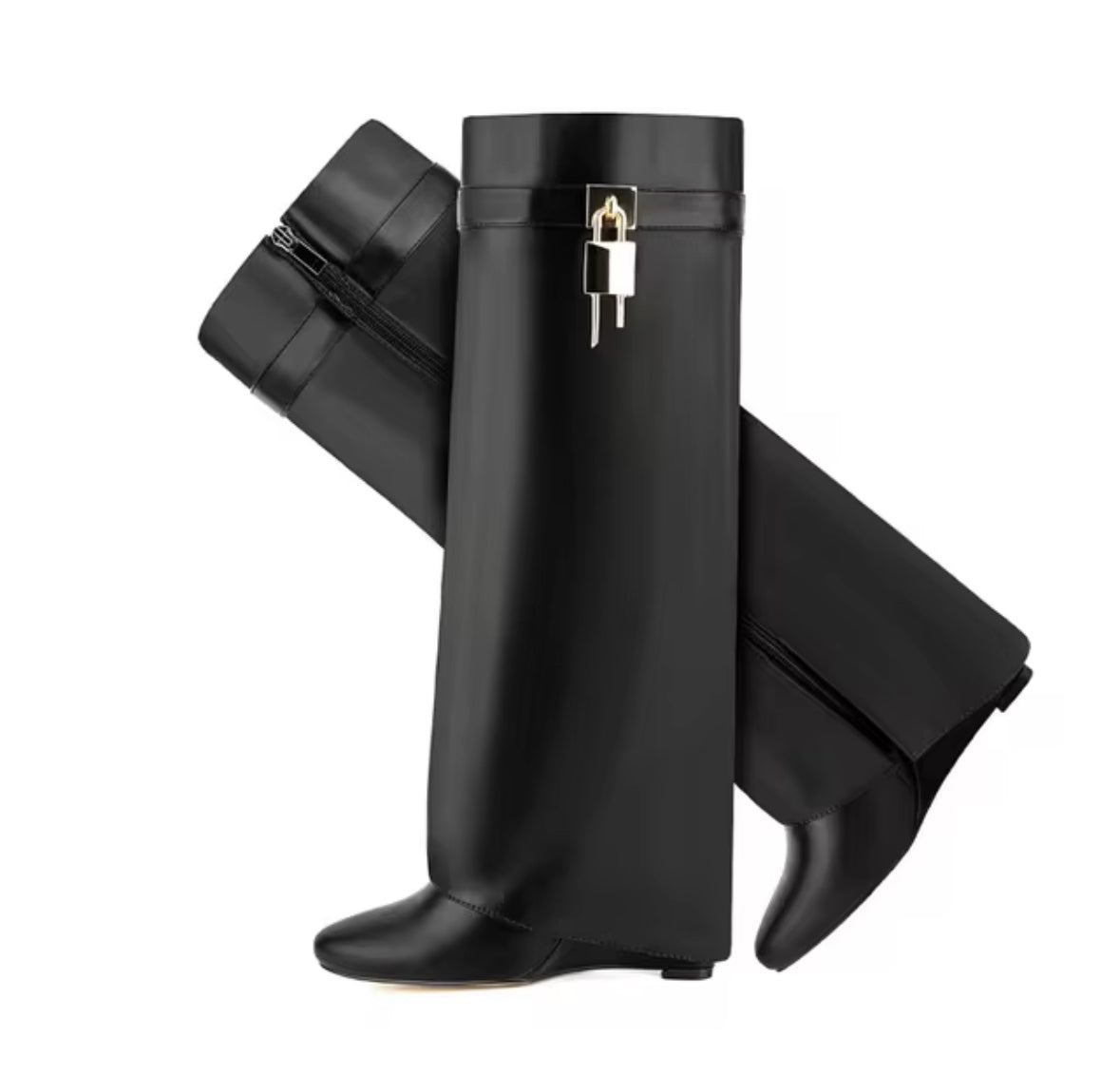 Women leather knee boots