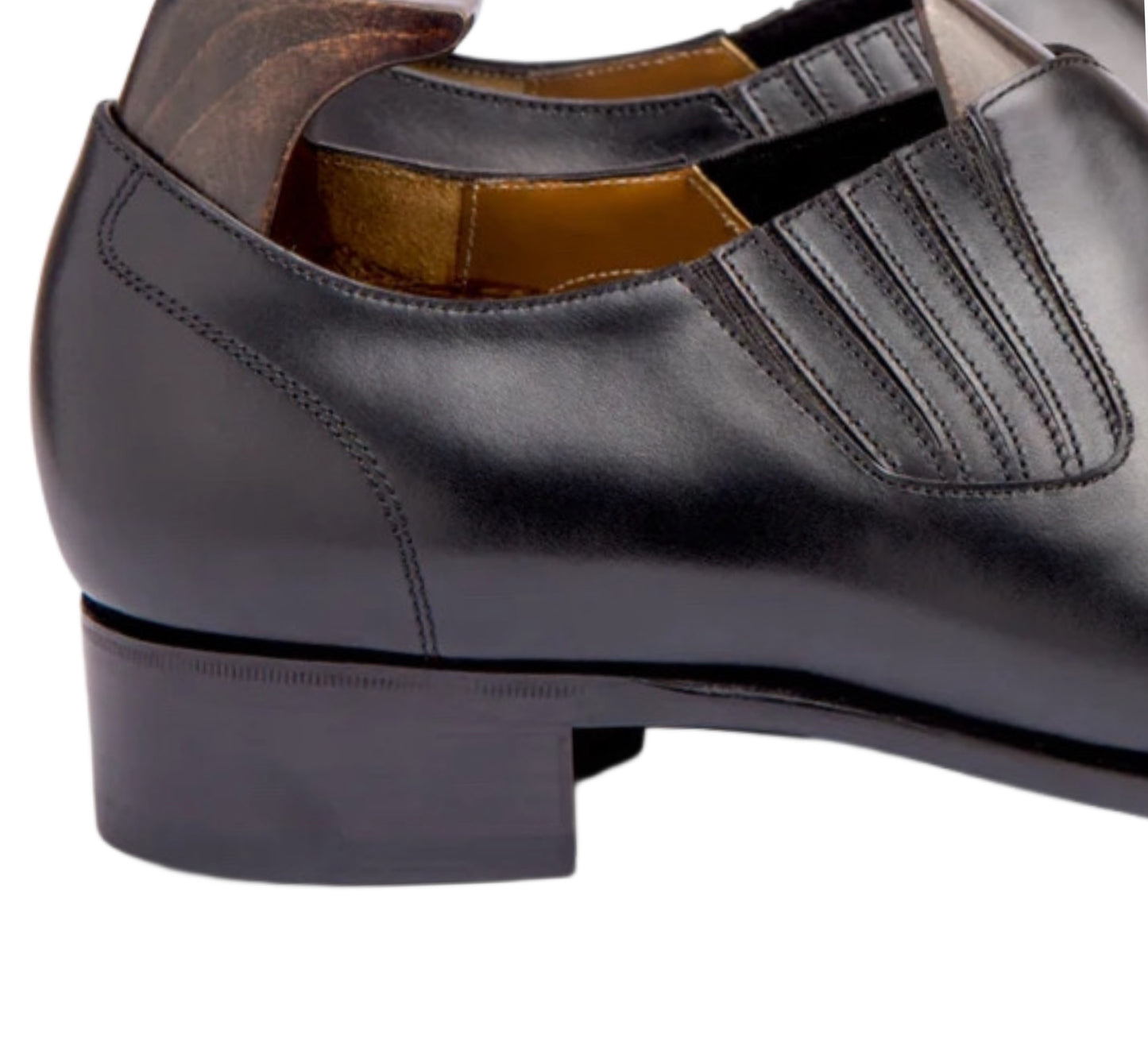 Black laymen loafers