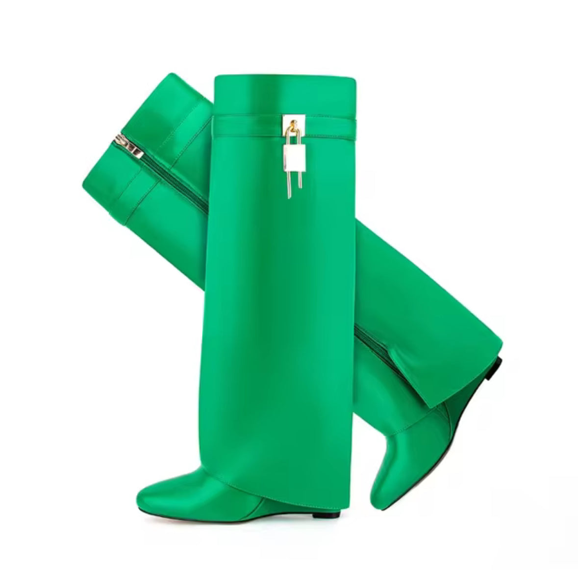 Women leather knee boots