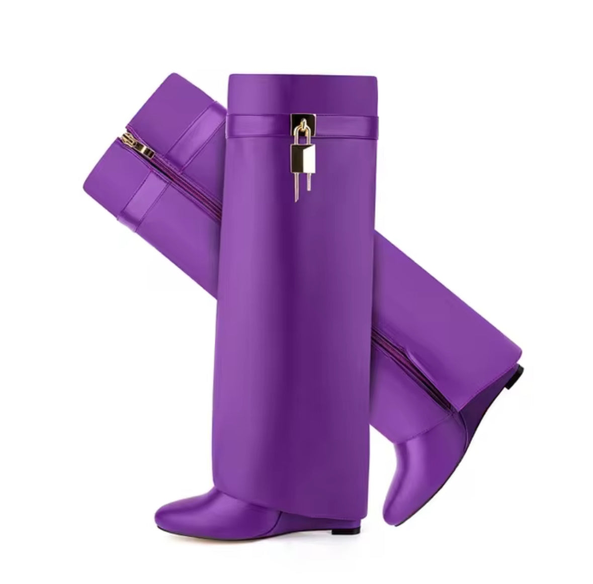 Women leather knee boots