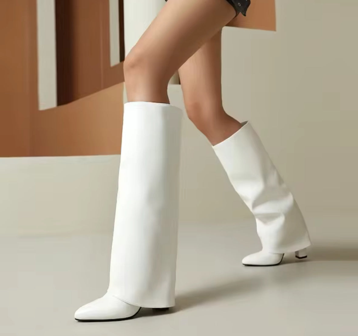 Pointed Women's High Heel Boots