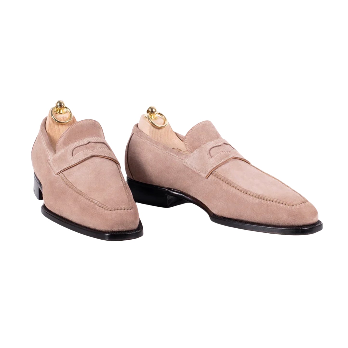 Suede leathers penny loafers