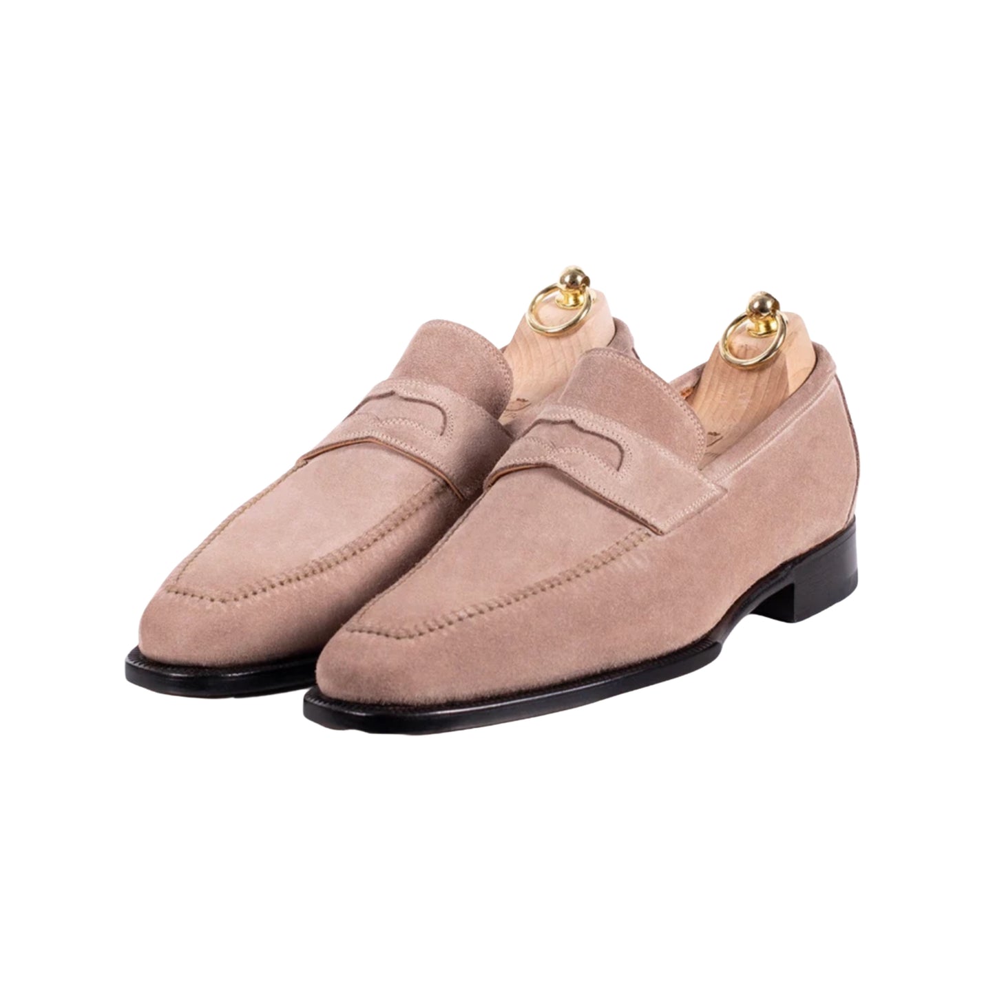 Suede leathers penny loafers