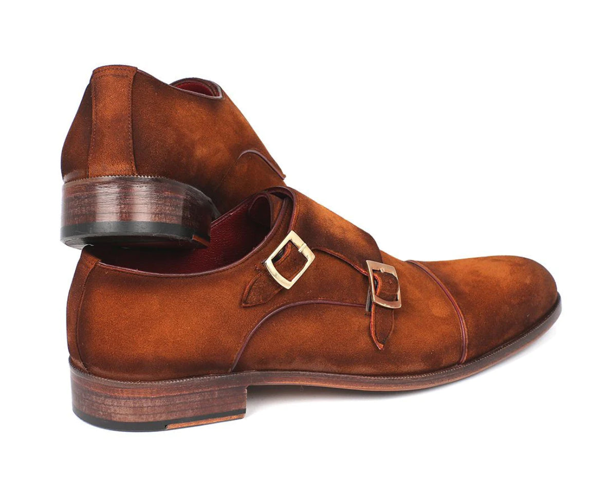 tobacco suede monkstrap