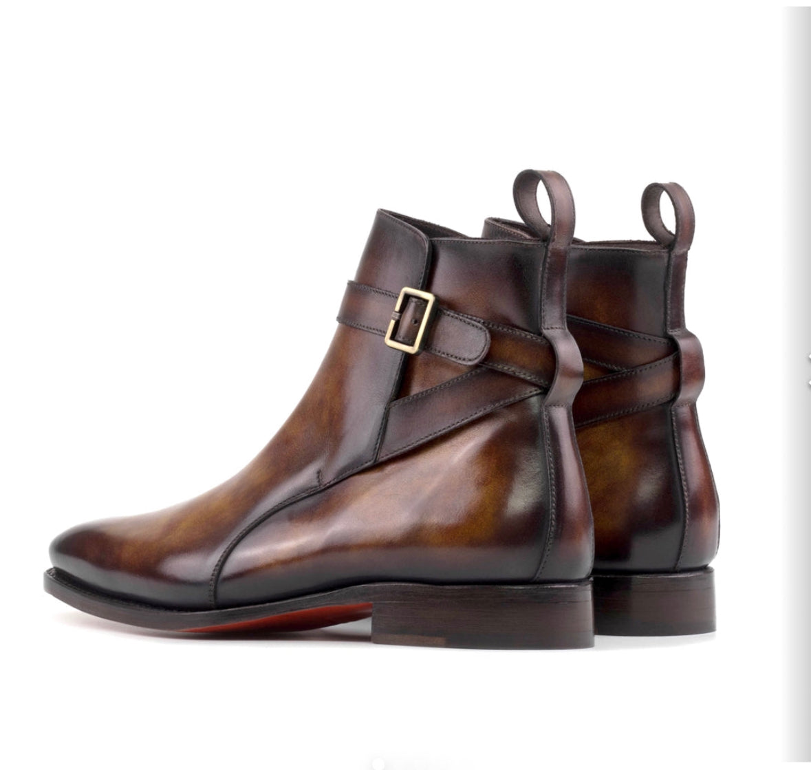 Jodhpur boots patina